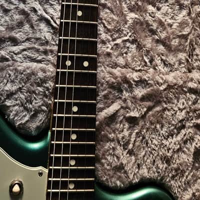 Fender Mod Shop Jazzmaster SHERWOOD GREEN LOLLAR BLACK BOBBIN PICKUPS image 5