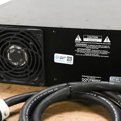 Immagine Crest Audio 8001 2-Channel Power Amplifier CG014RB - 8