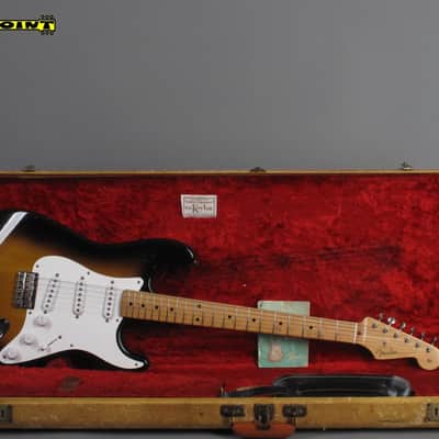 Fender Stratocaster 1956 Hardtail 2-tone Sunburst image 15