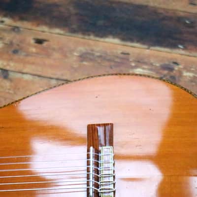 Solid Cedar + Brazilian Rosewood + Top Model From Suzuki Factory Japan + c.1978 + Nice Setup + Hard Case image 13