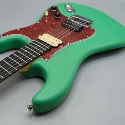 Warmoth S-Type - Satin Seafoam Green - with Performance Guitar SMI inc Hollywood neck image 1
