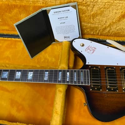 NEW! Gibson Custom 1963 Firebird VII Maestro - Vintage Sunburst - Murphy Lab Light Aged - Gold Hardware - Custom Shop - 8.3lbs - Authorized Dealer - G07549 image 13