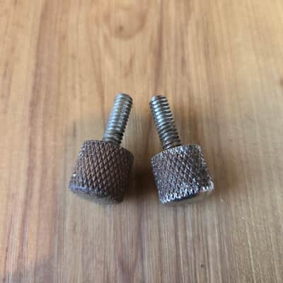 Set of Vintage 1960's Fender Piggyback Amplifier Thumb Screws to Attach Head to Cabinet! image 1