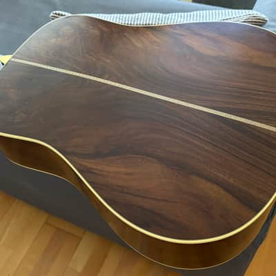 2021 Martin Custom Shop Aged Adirondack Wild Grain Rosewood back and sides image 13