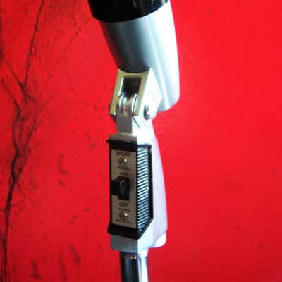 Vintage 1960's Shure 540S dynamic microphone High Z harp mic w Belden cable 575S image 7