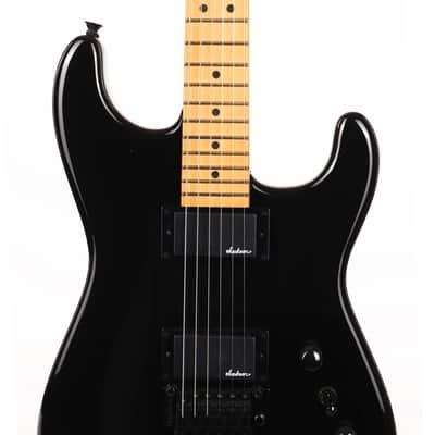 Jackson Pro Origins 1985 San Dimas SD1 HH Maple Fretboard Gloss Black Used image 4