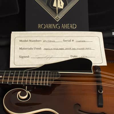 Northfield  NFS-F5E Ltd Carved Top Mandolin (2026), ser. #S2601506, original molded hard shell case. image 12
