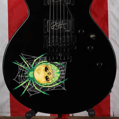 ESP KH-3 Kirk Hammett Signature Spider - Black with Spider Graphic image 3
