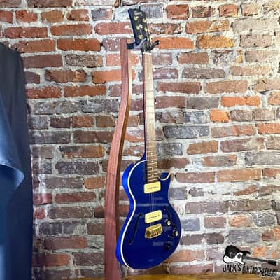 Gibson USA Blueshawk Electric Guitar w/ HSC *HEADSTOCK REPAIR* (1999 - Chicago Blue) image 17