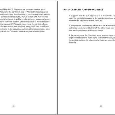 Oberheim Two Voice Synthesizer Instruction Manual image 4