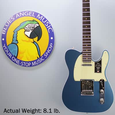 Fender American Ultra Luxe Vintage '60s Telecaster Custom 2025 - Present - Lake Placid Blue image 1