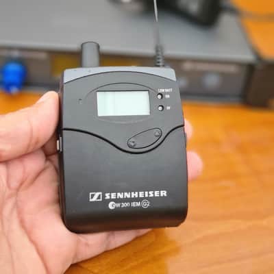 Sennheiser Sennheiser EW 300 IEM G2 SR 300 + EK 300 Stereo UHF 786-822MHz Rack image 5