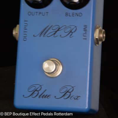 MXR MX-103 Script Blue Box 1975 s/n 305233 Jimmy Page, Rowland S Howard - Birthday Party image 5