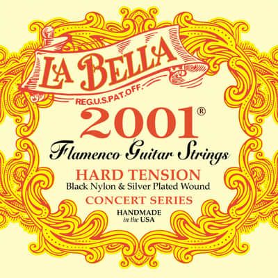 La Bella 2001FH Flamenco Guitar Strings - Hard
