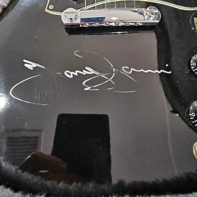 Gibson SG signed by Tony Iommi 1997 - Gloss Black image 10