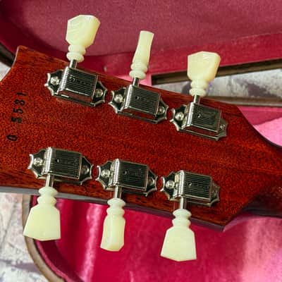 Gibson Custom Shop 1960 Les Paul Standard VOS Washed Cherry Sunburst New Unplayed Auth Dlr 8lb9oz #531 image 20
