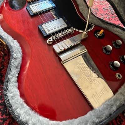 Gibson Custom Shop '61 Les Paul SG Standard Reissue with Vibrola 2000 Cherry image 2