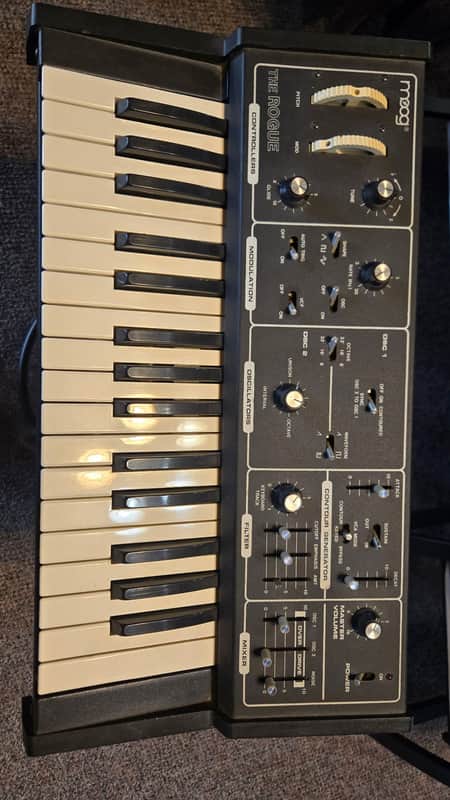 Moog The Rogue Synthesizer Keyboard image 1