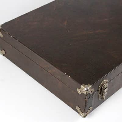 1974 Vintage Gibson L6-S Midnight Special/Les Paul/SG Brown Leather CASE ~CLEAN~ 1970s USA image 6