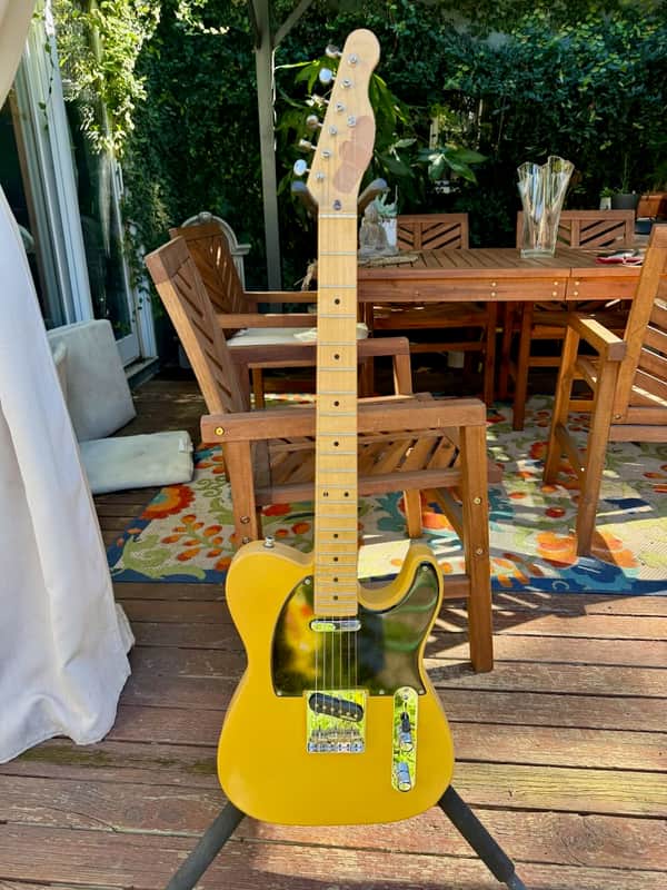 StewMac T-Style Kit Guitar 2020 - Blond image 1