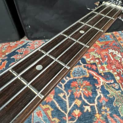 Epiphone Rivoli Reissue Short Scale Semi-Hollow Bass Mudbucker Transducer - 1996 image 20