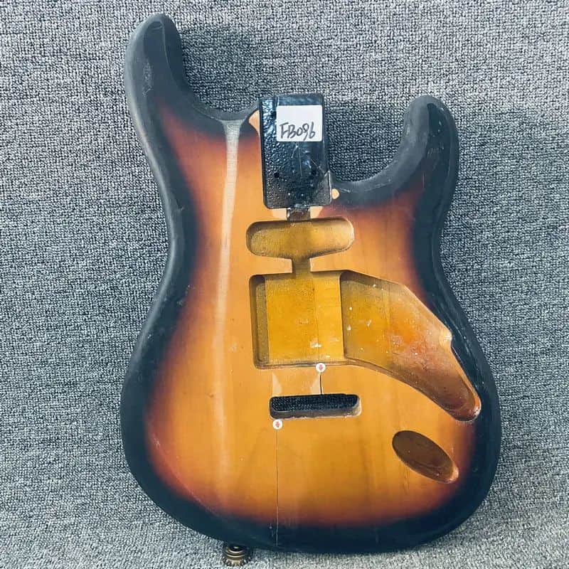 Unknown DIY ST Guitar Body with Tremolo Route