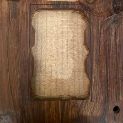 Scarlet Fire Guitars Rosebud Prototype Jerry Garcia Doug Irwin Alembic Tiger Style guitar body project Grateful Dead Cocobolo image 16