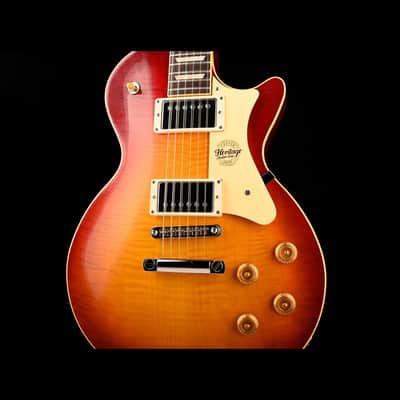 Heritage Custom Shop Core Collection H-150 Dark Cherry Sunburst with Case - Serial # HC1241135 image 6