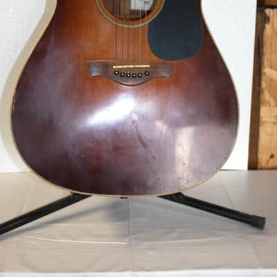 W.T. Johnson Dark Burst Hand Built USA Acoustic Guitar LUTHIER SPECIAL W Gig Bag image 2