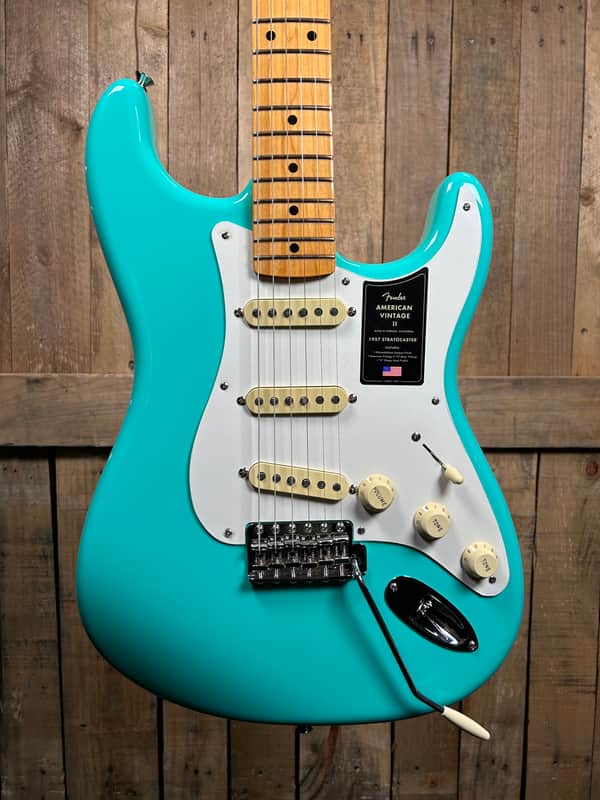 Fender American Vintage II 1957 Stratocaster Electric Guitar - Seafoam Green image 1
