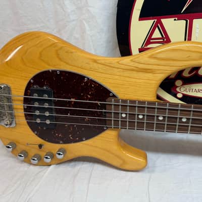 Ernie Ball Music Man Sterling 4H 4 H Piezo 4-string Bass 2009 - Natural Gloss image 2