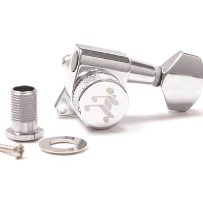 Genuine Tone Ninja 19:1 Locking Tuners, 3x3 Baritone set, Chrome