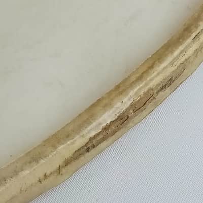 Ludwig / Leedy 22" Bass Drum Calfskin Head Vintage 40s - 50s Batter/Resonant USA image 3