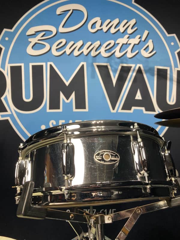 Slingerland - 5.5×14" No. 190 TDR Model, 5 Ply, 8-Lug Snare Drum - Chrome-Over-Wood image 1
