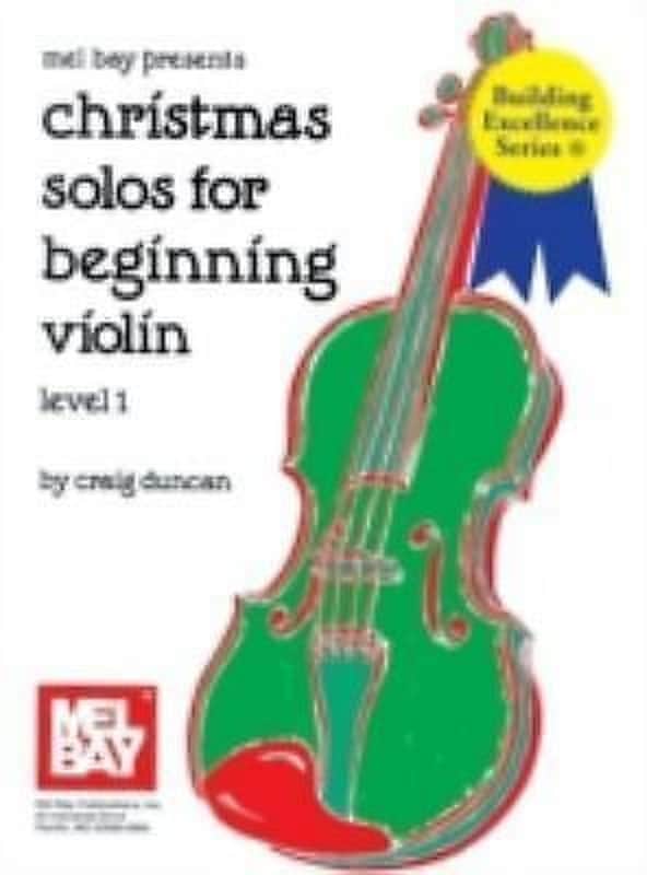 Mel Bay Craig Duncan Christmas Solos for Beginning Violin Level 1 Book MB94668 image 1
