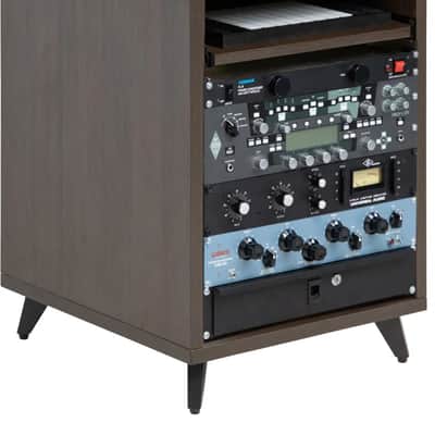 GATOR FRAMEWORKS GFW-ELITEDESKRK-BRN Bureau studio - Meuble rack studio 10U marron image 10