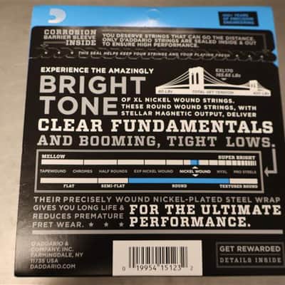 D'addario EXL-170 Regular Light Guage Bass Strings image 2