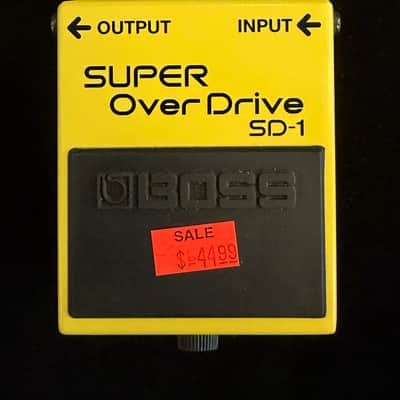 Boss SD-1 Super Overdrive | Reverb