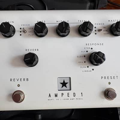 Blackstar AMPED 1 Dept. 10 100-Watt Guitar Amp Pedal 2022 - Present - White image 2