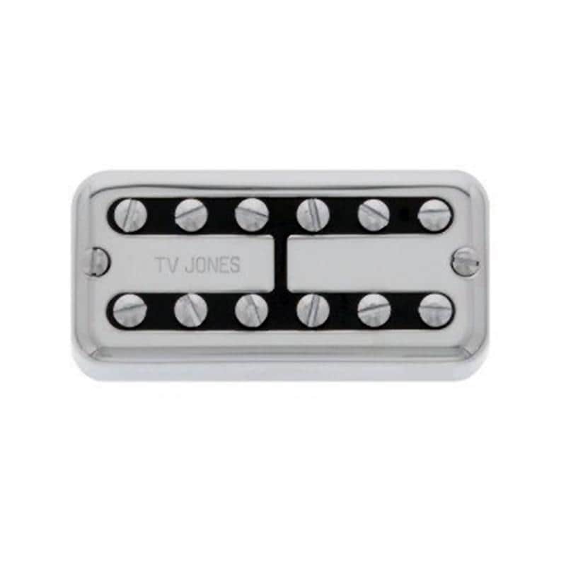 TV Jones TV Classic Guitar Bridge Pickup, Universal Mount, Chrome image 1