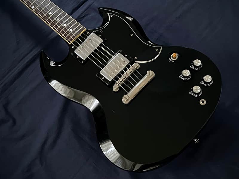 Greco SG SS600 Black 1990 Fujigen SCREAMIN Japan vintage MIJ | Reverb