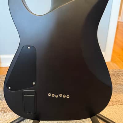 (with Gotoh Locking Tuners) Schecter C-1 Platinum with Rosewood Fretboard 2014 - Present - See-Thru Black Satin image 6