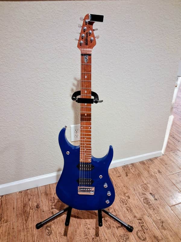 Ernie Ball Music Man JP15 2015 - Blue Burst image 1