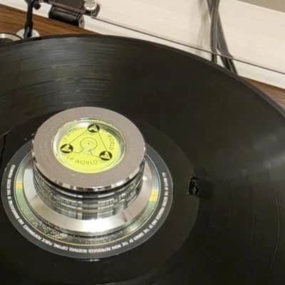 VINTAGE THORN RESTORED TURNTABLE/33/45 SPEED/CHROME EDITION image 9