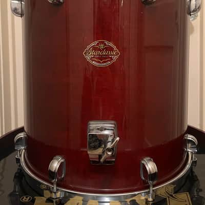 Tama Starclassic Maple 5 Piece Drum Kit Violet Shade Made In Japan image 5