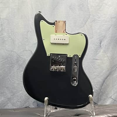 Squier Loaded SJ Offset Telecaster Jazzmaster Body Charcoal Frost Metallic image 1