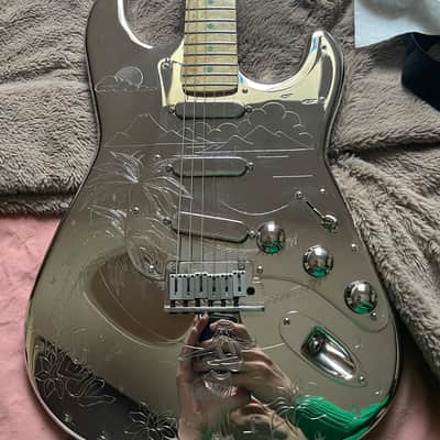 Fender Custom Shop Aloha Stratocaster 1994 - 1995 - Etched Aluminum image 1
