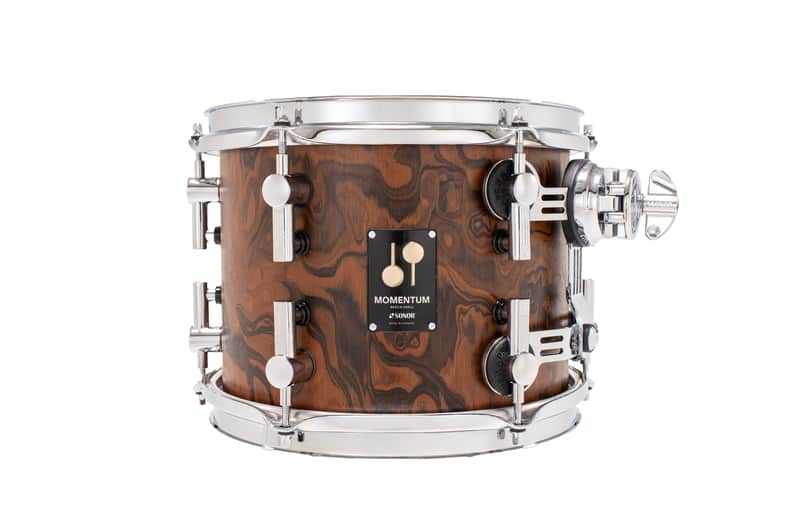 SONOR Momentum Maple Series 10x7.75" California Burl Semi Gloss Veneer Rack Tom Drum | Worldwide Ship | NEW | Authorized Dealer image 1
