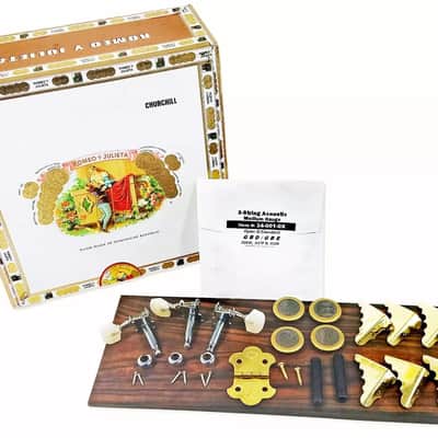 3-String Cigar Box Guitar Kit - Complete DIY Kit (Excludes Neck) image 2