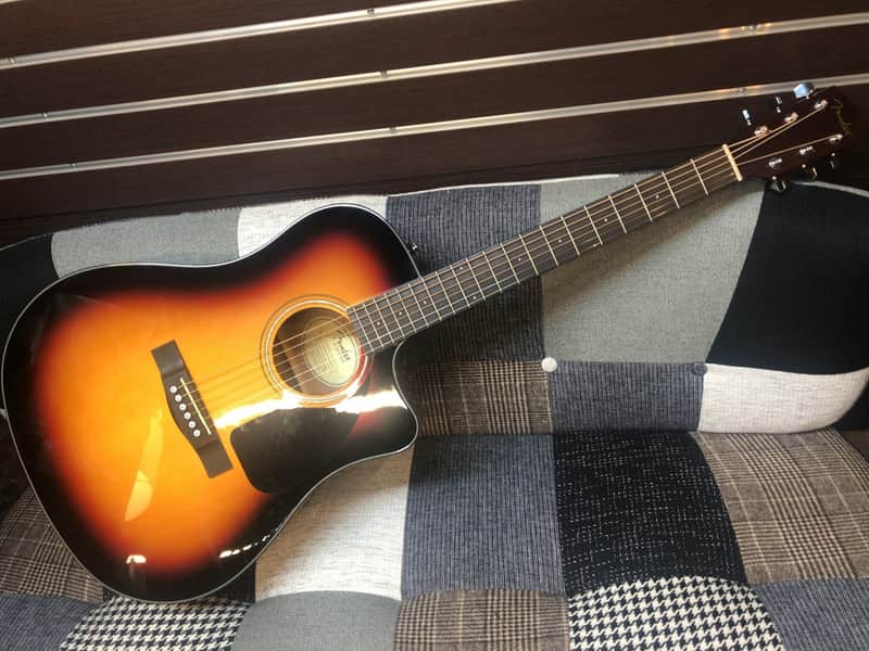 fender acoustic CD 60CE SB DS V2 | Reverb